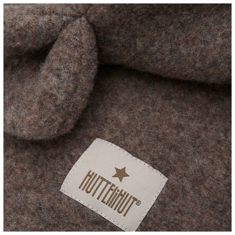 Huttelihut Wollen Muts Kids Met Oortjes - Beetle