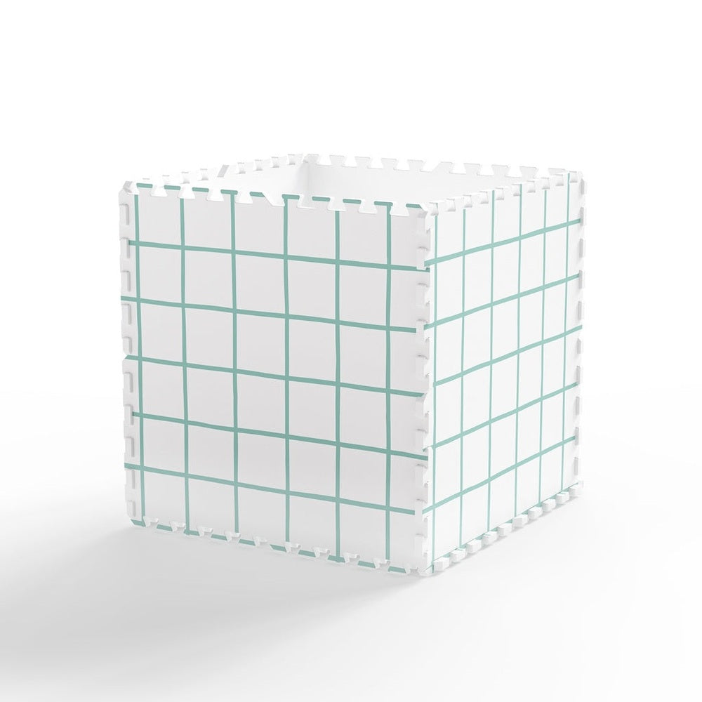 Play&Go Speeltapijt Puzzel - Eevaa 2In1 Puzzelmat/Opbergbox - Tiloo Hopscotch | Foam