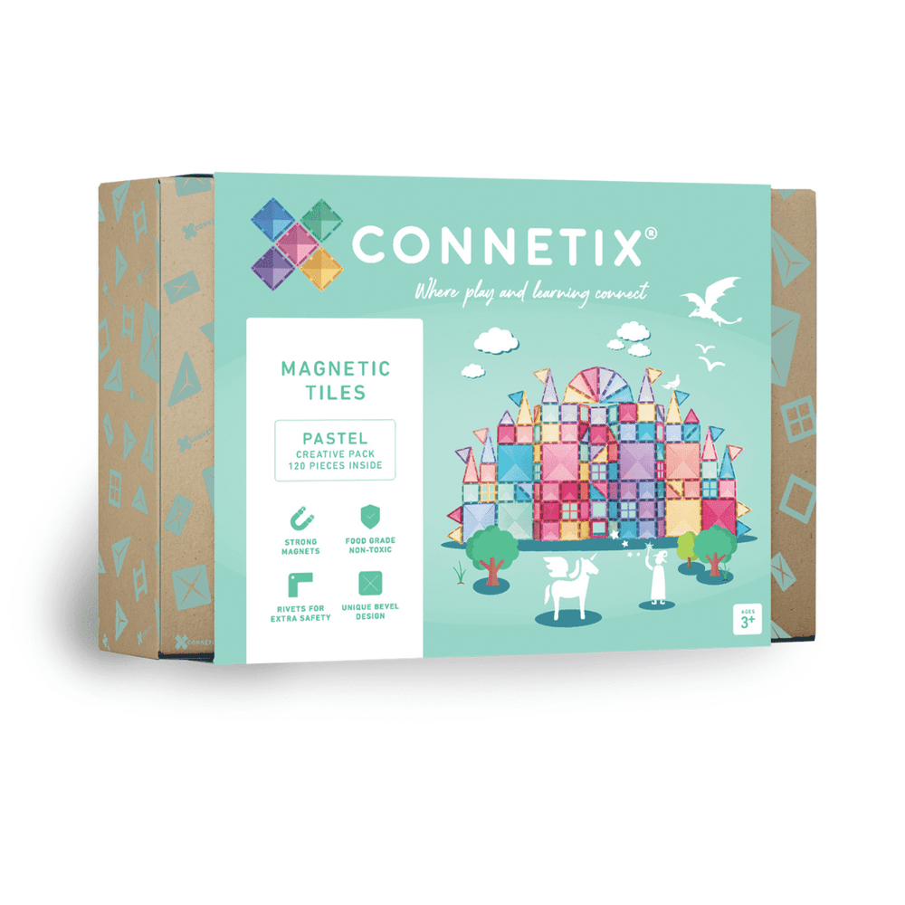 Connetix Pastel Creative Pack | 120 onderdelen