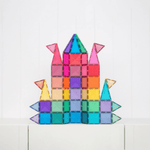 Connetix Glitter Castle Pack | 48 onderdelen
