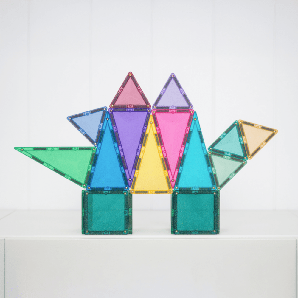 Connetix Glitter Castle Pack | 48 onderdelen