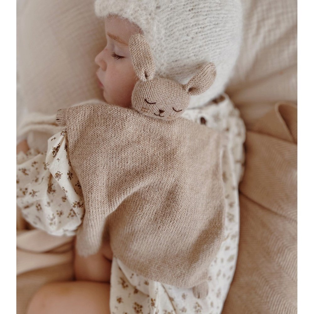 Main Sauvage I Knuffeldoek - Bunny - Sand