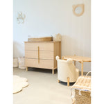 Childhome Commode / Luiertafel 3 Lades - Nordica Naturel