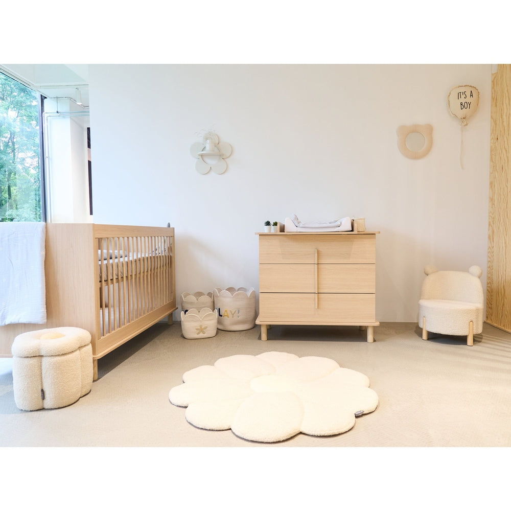 Childhome Commode / Luiertafel 3 Lades - Nordica Naturel