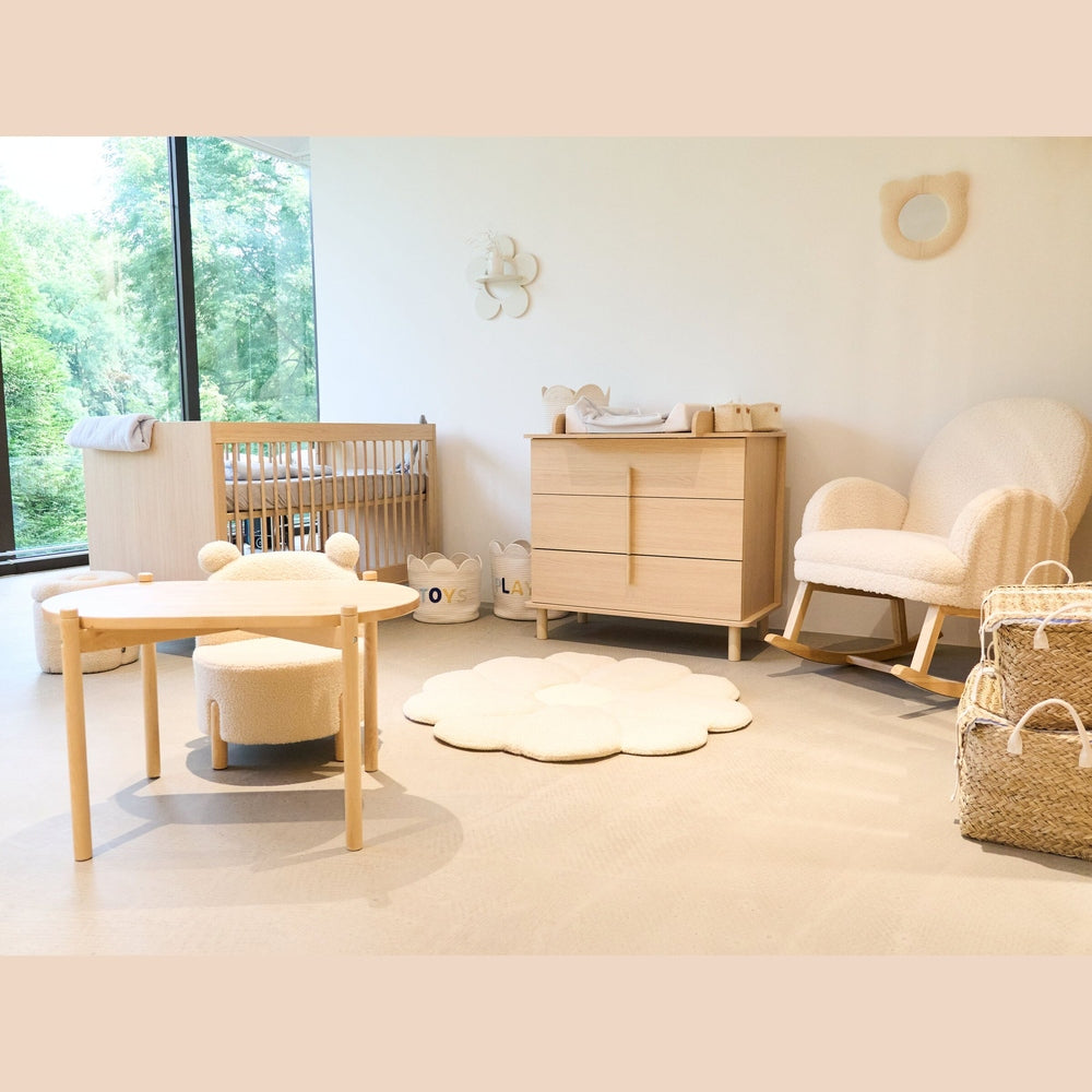 Childhome Commode / Luiertafel 3 Lades - Nordica Naturel