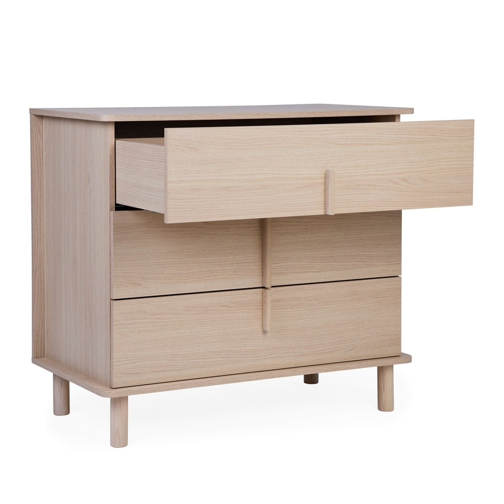 Childhome Commode / Luiertafel 3 Lades - Nordica Naturel