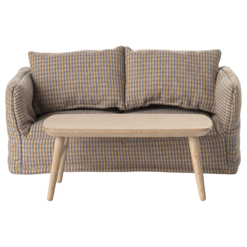 Maileg Miniatuur Koffietafel Muis - Natuur