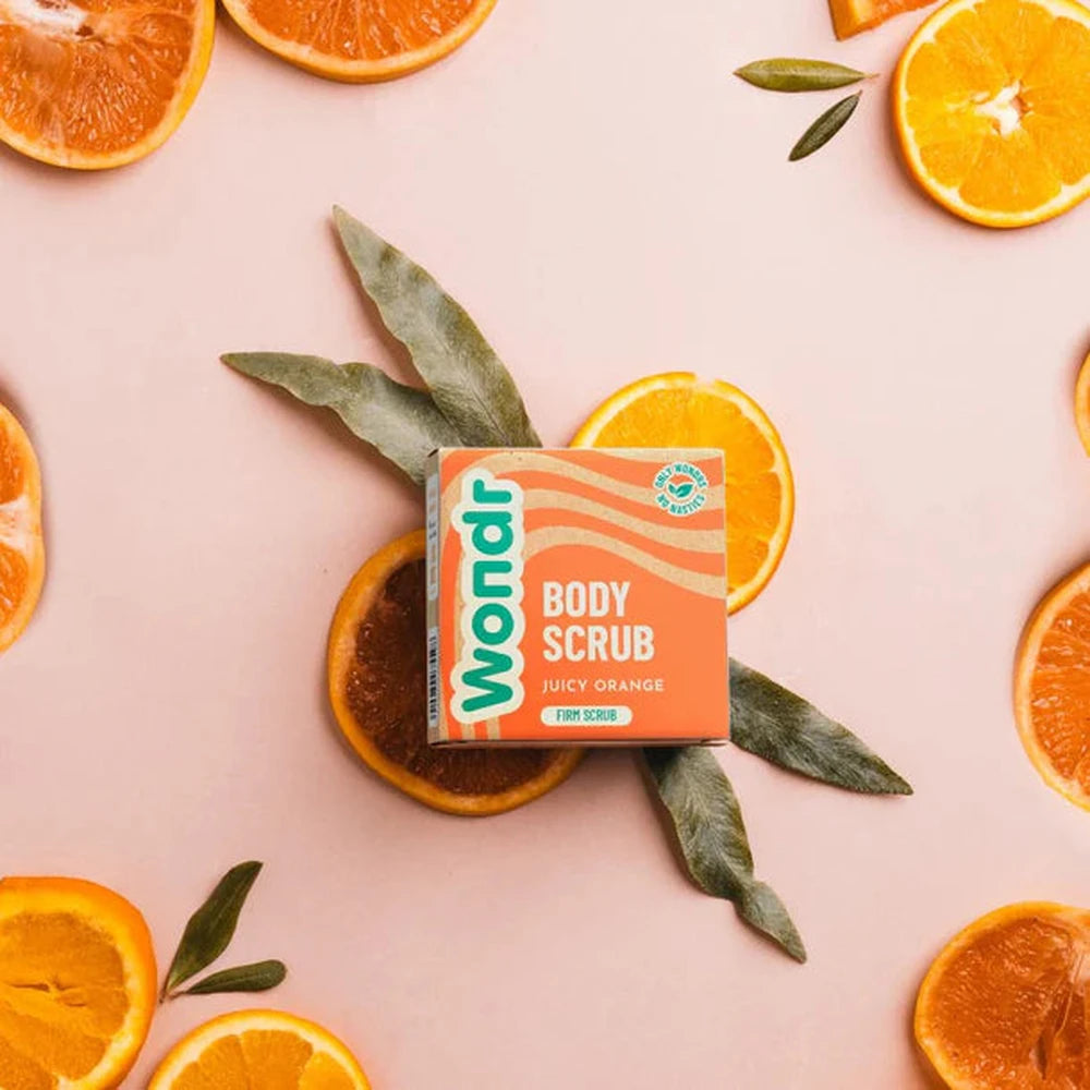 Wondr Juicy Orange | Scrub Bar Voor de Normale Huid