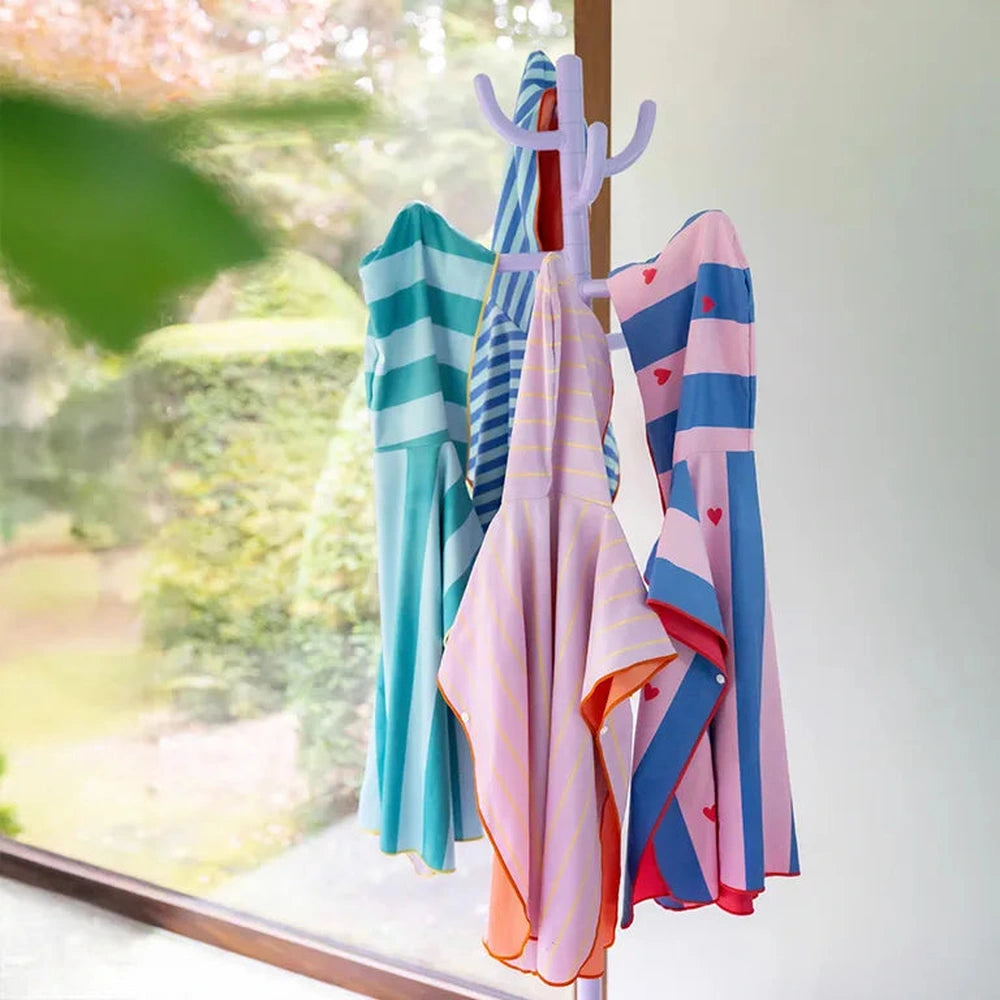 Quut - Poncho Hoodie - 60x60 Ocean