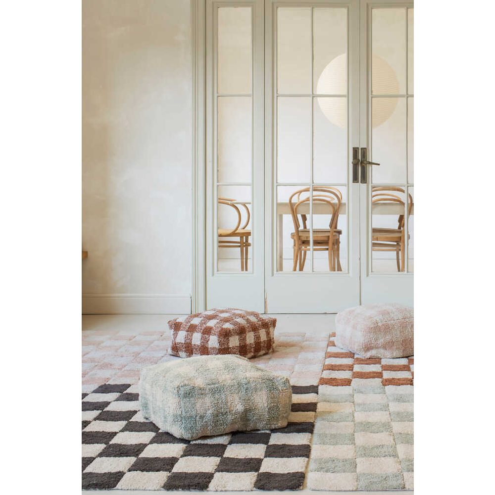 Lorenal Canals Poef Vichy Blue Sage