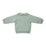 Little Dutch Sweater Met Kraagje - Garden Green