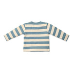 Little Dutch T-shirt Lange Mouwen Met Strepen - Stone Blue