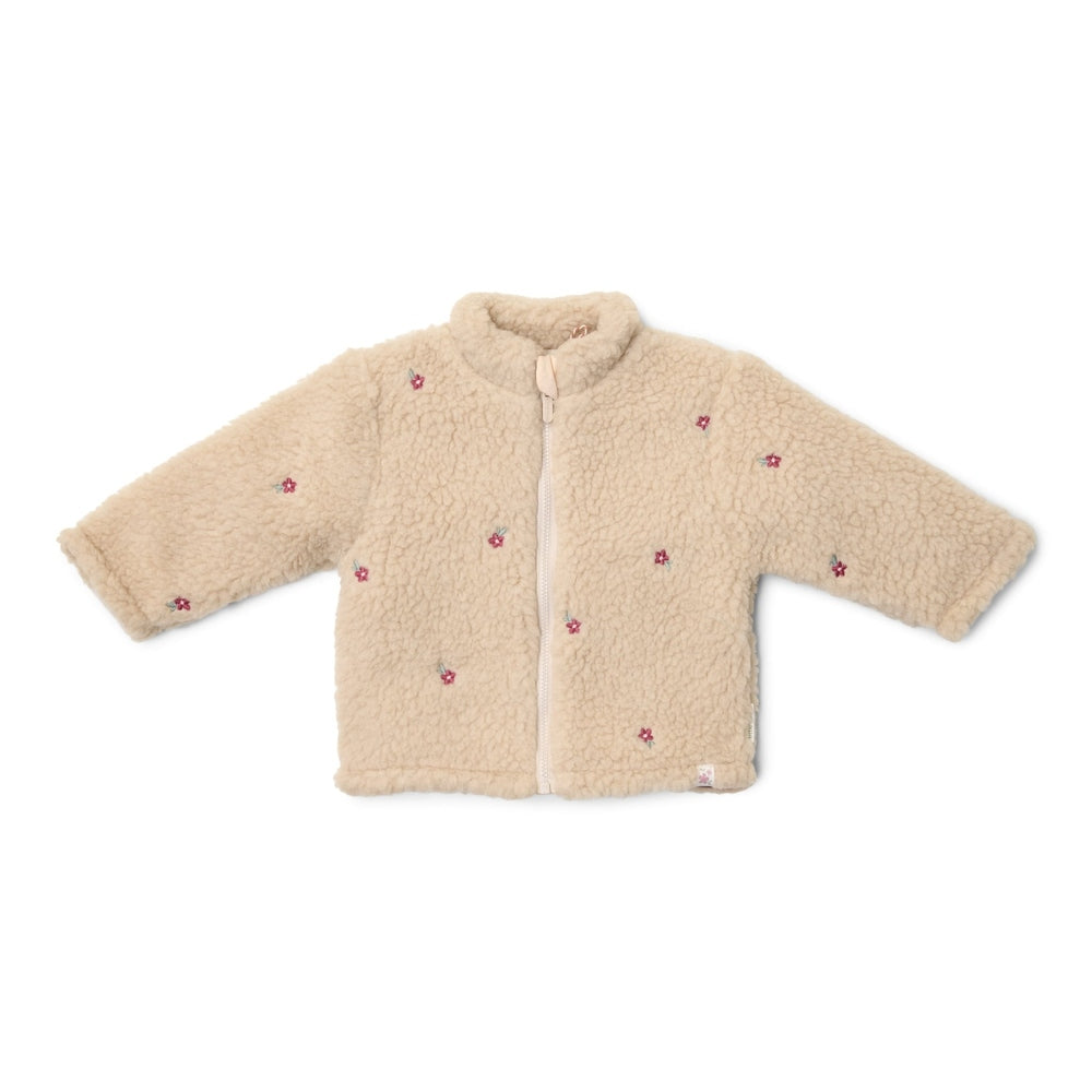 Little Dutch Cardigan - Sand Met Bloemetjes