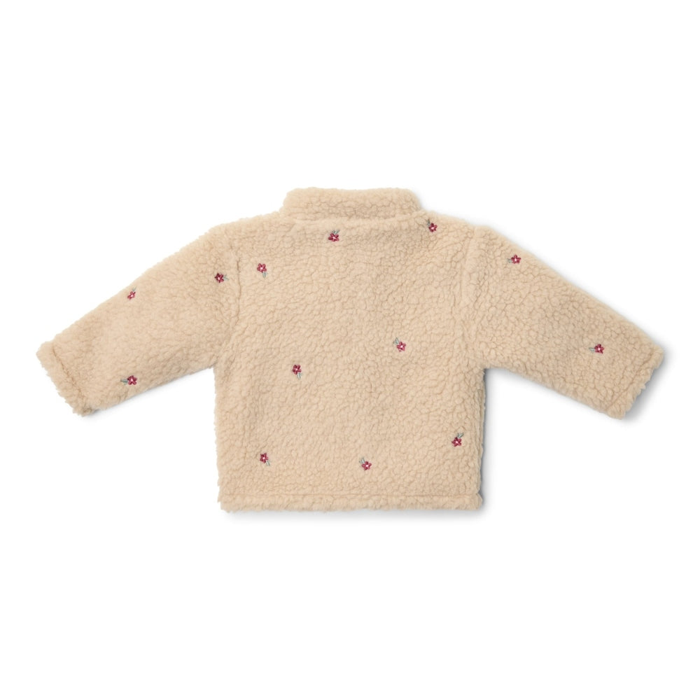 Little Dutch Cardigan - Sand Met Bloemetjes