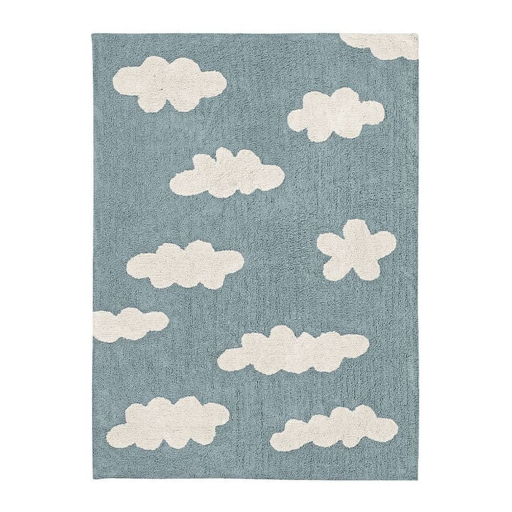 Lorena Canals Wasbaar Tapijt Cloud Vintage Blue