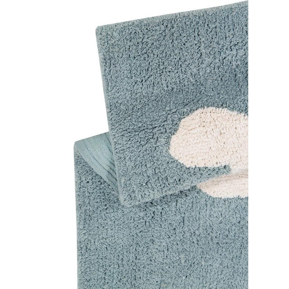 Lorena Canals Wasbaar Tapijt Cloud Vintage Blue