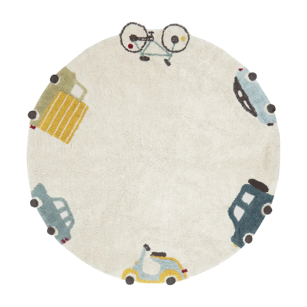 Lorena Canals Wasbaar Tapijt Wheels