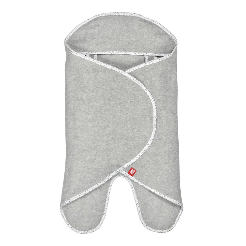 BABYNOMADE ENKELVOUDIG FLEECE GREY/STELLA 0-6 M