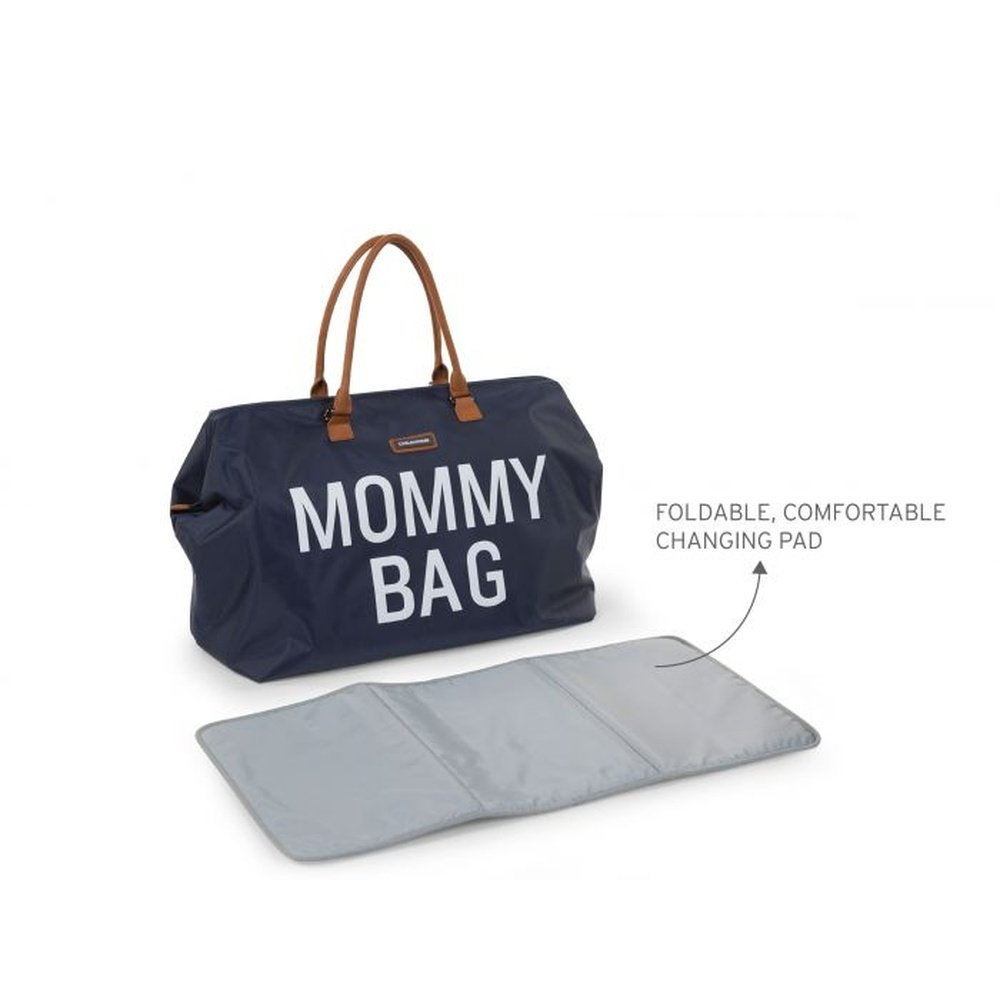 MOMMY BAG MARINEBLAUW MET VERZORGINGSMATJE