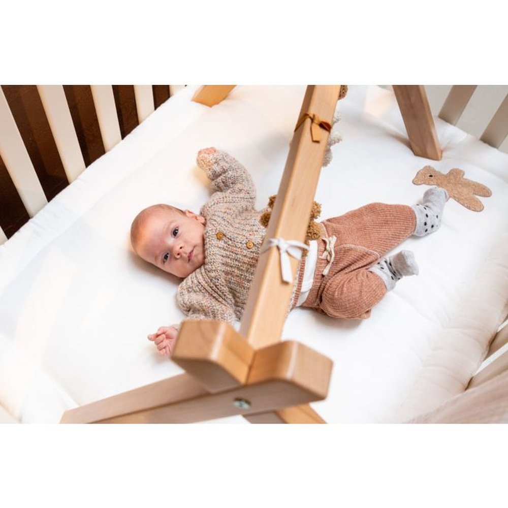 PARKLEGGER CM JERSEY MELANGE BEIGE MOUSSELINE TEDDY