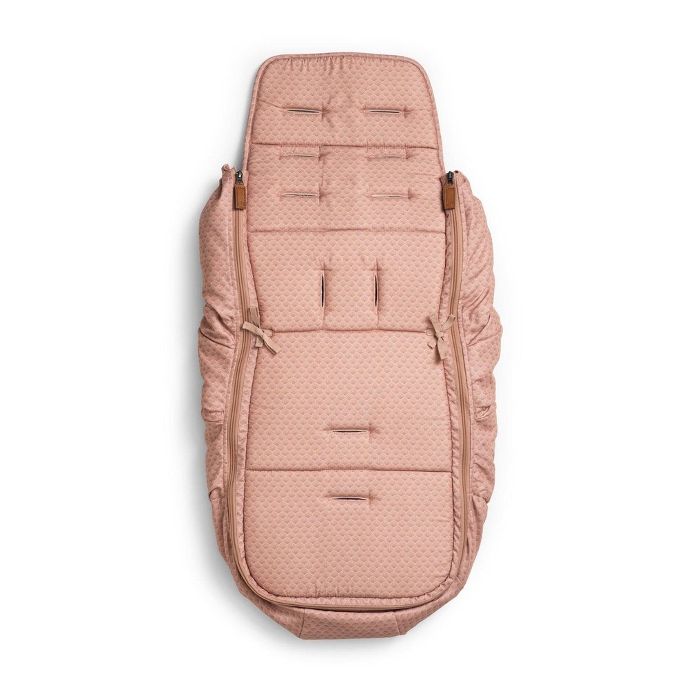 -IN- VOETENZAK EN INLEGKUSSEN BUGGY PINK NOUVEAU Babymatters