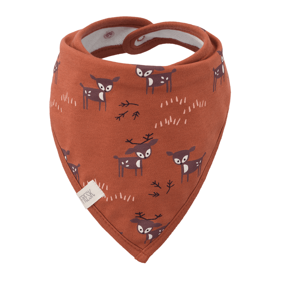 FRESK BANDANA - DEER AMBER BROWN