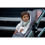 BUGGY VOETENZAK WAFEL/TEDDY OSLO STEEL GREY/PEBBLE