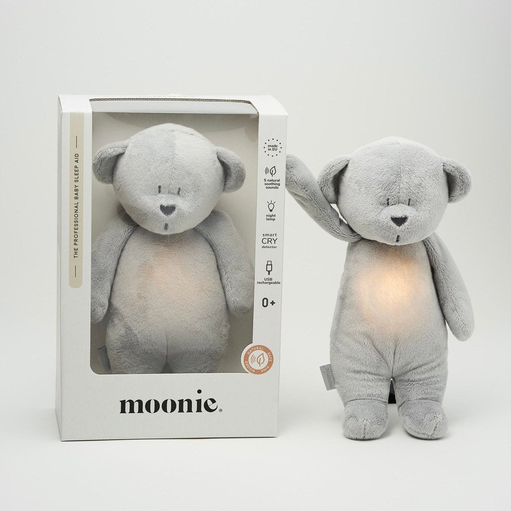 MOONIE THE HUMMING BEAR - SILVER