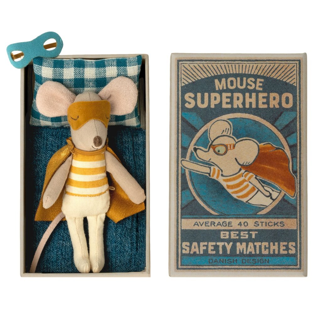 SUPER HERO MOUSE BROTHER IN MATCHBOX