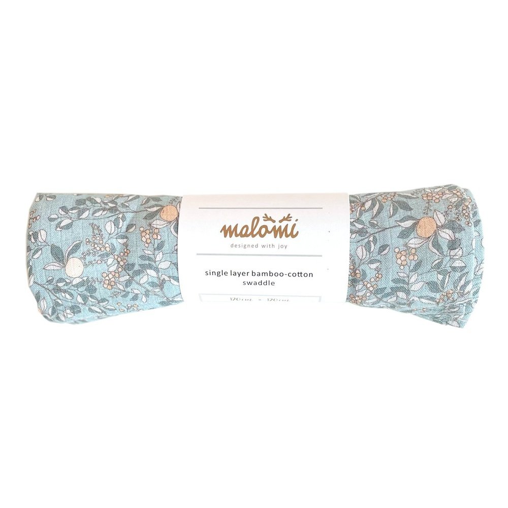 SWADDLE COLLECTIE ABRIKOOS PETROL Malomi