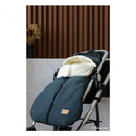 VOETENZAK BUGGY BABY ON THE GO NOBODINOZ CARBON BLUE