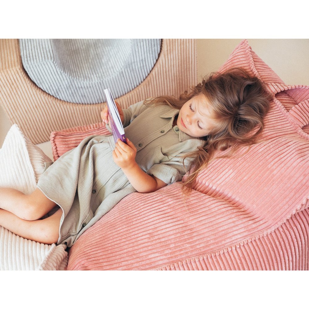 Pink Mousse Beanbag Chair