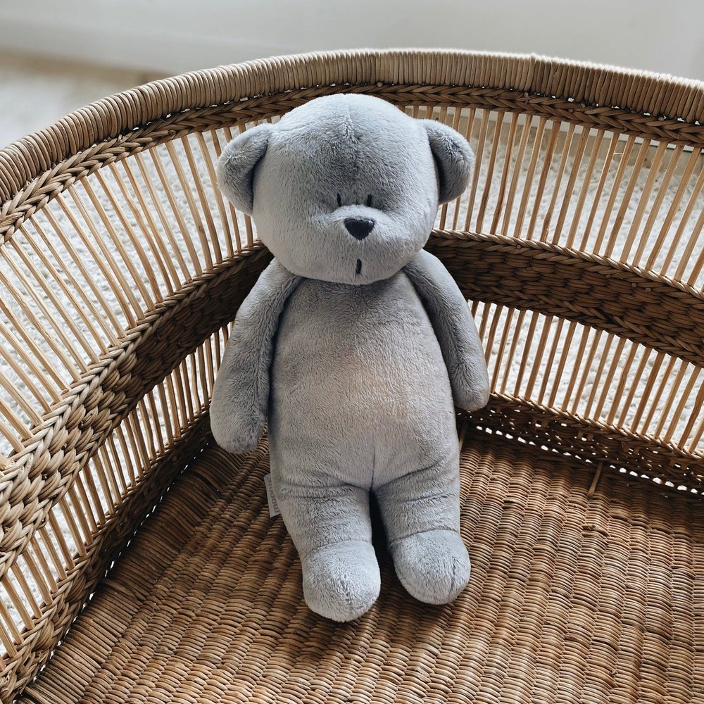 MOONIE THE HUMMING BEAR - SILVER